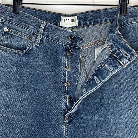 AGOLDE Fen High Rise Relaxed Taper Jean, Highway - Picture 8 of 12